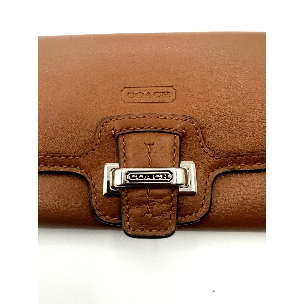 Coach (Light Saddle) Slim Envelope F54009 Wallet